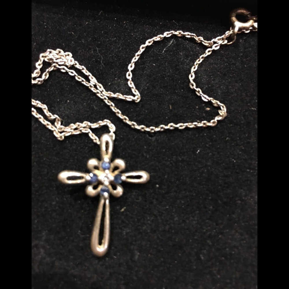 Sterling Silver Cross💙